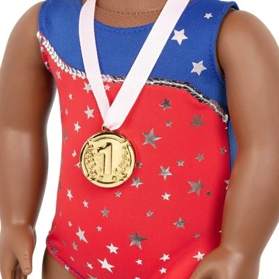 Our Generation Athletic Team Series 18" Gymnastics Doll - Nya 5 Our Generation Athletic Team Series 18" Gymnastics Doll - Nya - Image 3