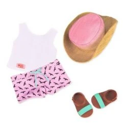 Our Generation Coral with Storybook & Accessories 18" Posable Surfer Doll -Our Generation Doll Shop unnamed file 991